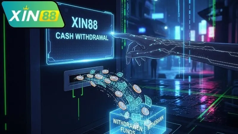 Hướng dẫn rút tiền nhanh Xin88